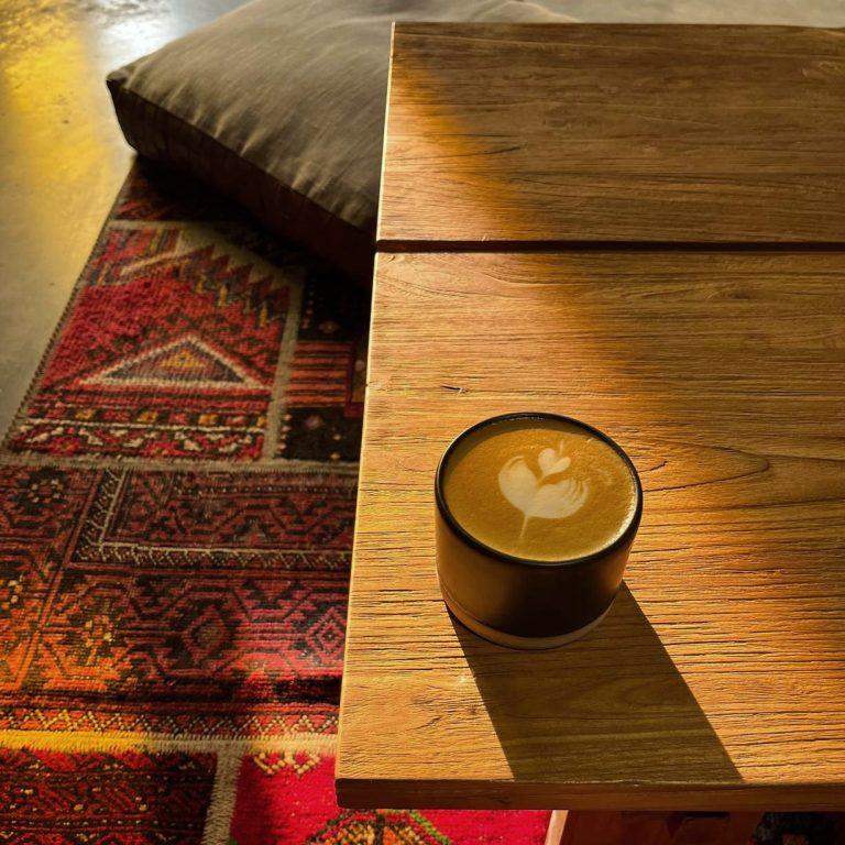 Cozy café seating at The Ferment Journey