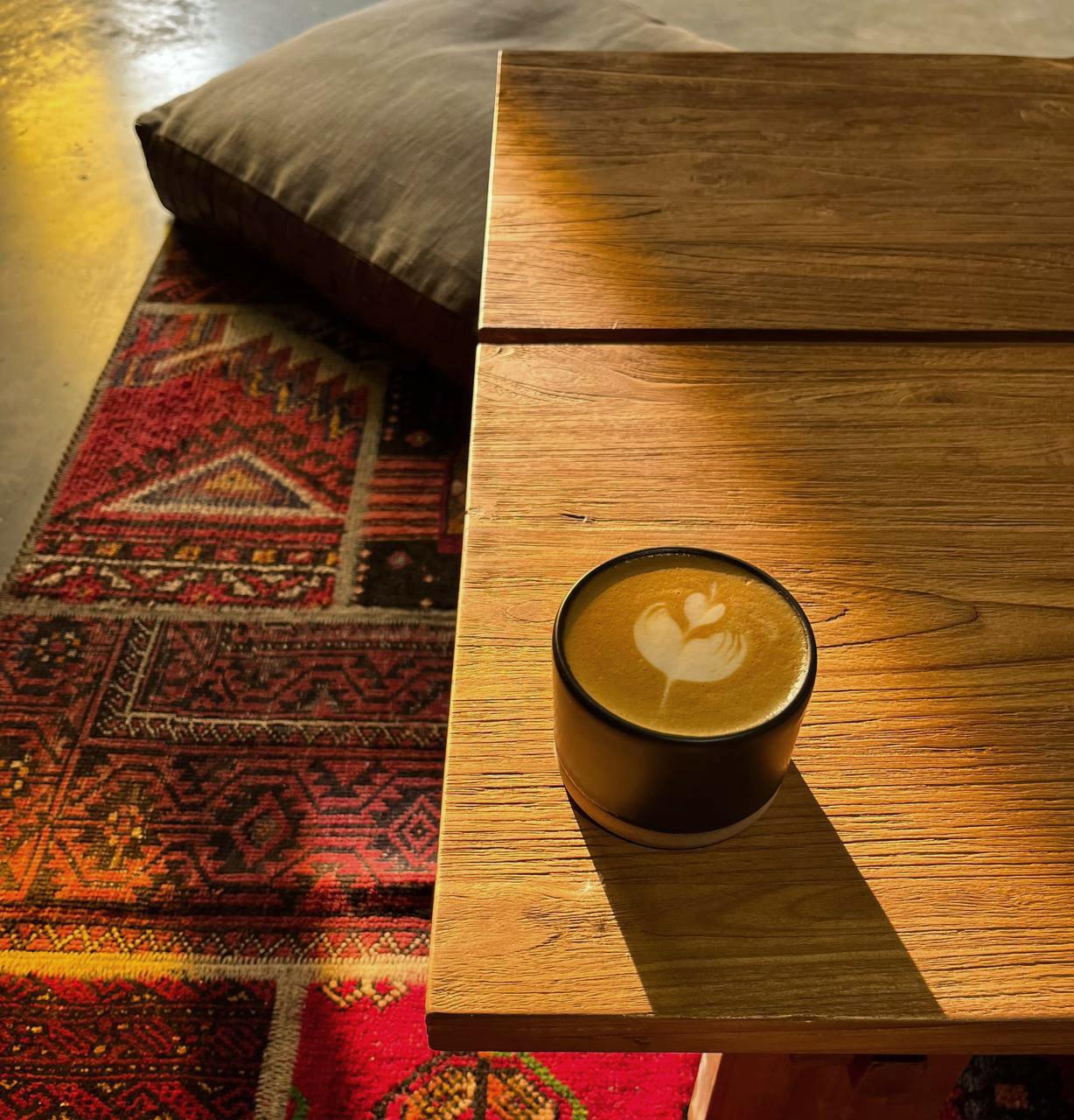 Cozy café seating at The Ferment Journey